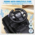 thumbnail image 5 of iYofe Toddler Ride On Car 1-3, Licensed Ford Bronco Raptor Foot to Floor Kids Car with Music & Horn, First Ride On Toy, Pink, 5 of 7