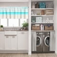 thumbnail image 5 of LALILO Kitchen Curtain Valance Summer Time Summer Time Rod Pocket Window Curtain 52"x 18" Set of 2, 5 of 5