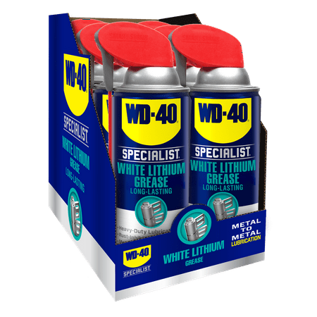 WD-40® Specialist® White Lithium Grease Spray, 10 oz