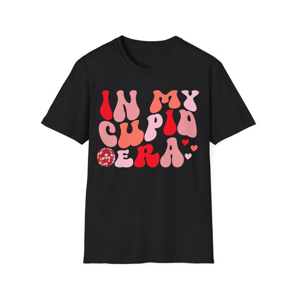 Womens Adult In My Cupid Era T-Shirt, Cupid Crew, Valentine's Day Cupid Tee