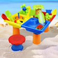 thumbnail image 3 of 2 in 1 Children Sand Table Sensory Table Beach Toy Age Years, 3 of 8