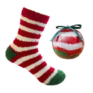 iHPH7 Women Fuzzy Socks Christmas Fuzzy Socks Soft Socks Fuzzy Slipper Socks Warm Fuzzy Socks for Women Warm Fuzzy Socks Slipper Socks Green One Size