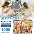 thumbnail image 3 of Partheme Novelty Toys 2 Counts Adults Puzzles 1000 Piece Large Puzzle Game Interesting Toys Personalized Gift as shown, 3 of 6
