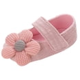 thumbnail image 1 of Chaussures Bébé Fille Confortables Couleurs Mixtes Fleur Mode Premiers Pas Chaussures Enfant, 1 of 9
