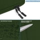 thumbnail image 5 of Funda para portátil Naukay de 15.6 pulgadas, color verde militar, impermeable, 5 of 7
