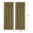 thumbnail image 1 of Labymos mi Cortinas opacas 2 paneles Cortinas, 1 of 7