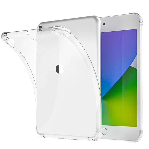 For Ipad Mini 5Th/4/3/2/1 Case Clear Tpu Shockproof Bumper Slim Protective Cover