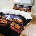 thumbnail image 2 of The Nightmare Before Christmas Practical Zip Function Smooth Bedding Surface Soft Layer Duvet Cover Sets for Rest Night, 2 of 5