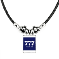 thumbnail image 1 of 700 años de vida collar a mano colgante de cuerda de cuero Unbranded M, 1 of 3