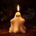 thumbnail image 5 of Halloween Ghost Scented Candle, Cute Soy Wax Aromatherapy Light for Home Decor, Spooky Table Centerpiece and Party Favor, 5 of 7