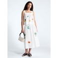 thumbnail image 3 of Free Assembly Women's and Women’s Plus Embroidered Cotton Square Neck Top, Sizes XS-4X, 3 of 6