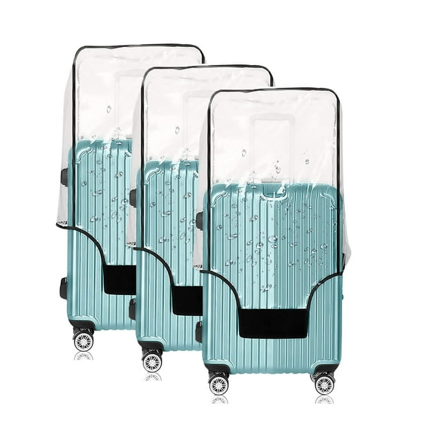 20in/24in/28in Clear Luggage Cover PVC Suitcase Cover Luggage Protector