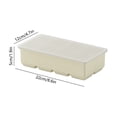 thumbnail image 3 of Bandeja para moldes de cubos de hielo de silicona en frigorífico doméstico • Caja de máquina de hielo con compartimento individual • Recipiente para congelación de fácil liberación con tapa de sellado, 3 of 6