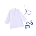 thumbnail image 3 of Fetend Play Doctor Disfraz Finterte Play Cosplay Niños Enfermeros Controladores Educativos para niños Propiedades de fotografía de jardín de infantes 120 cm, 3 of 8