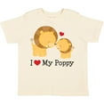 thumbnail image 3 of Inktastic I Love My Poppy Grandpa Boys or Girls Toddler T-Shirt, 3 of 5
