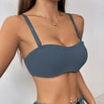 thumbnail image 4 of Women's No Underwire Breathable Bras, Comfortable Wireless Back Hook Bralette, Push up Beauty Back Brassieres, 4 of 8