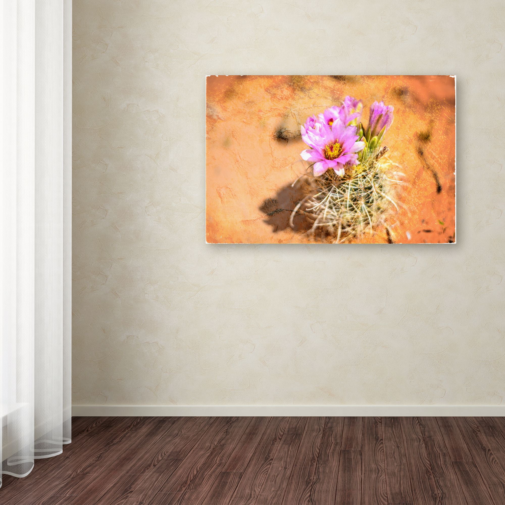 LightBoxJournal 'Desert Flower 4' Canvas Art