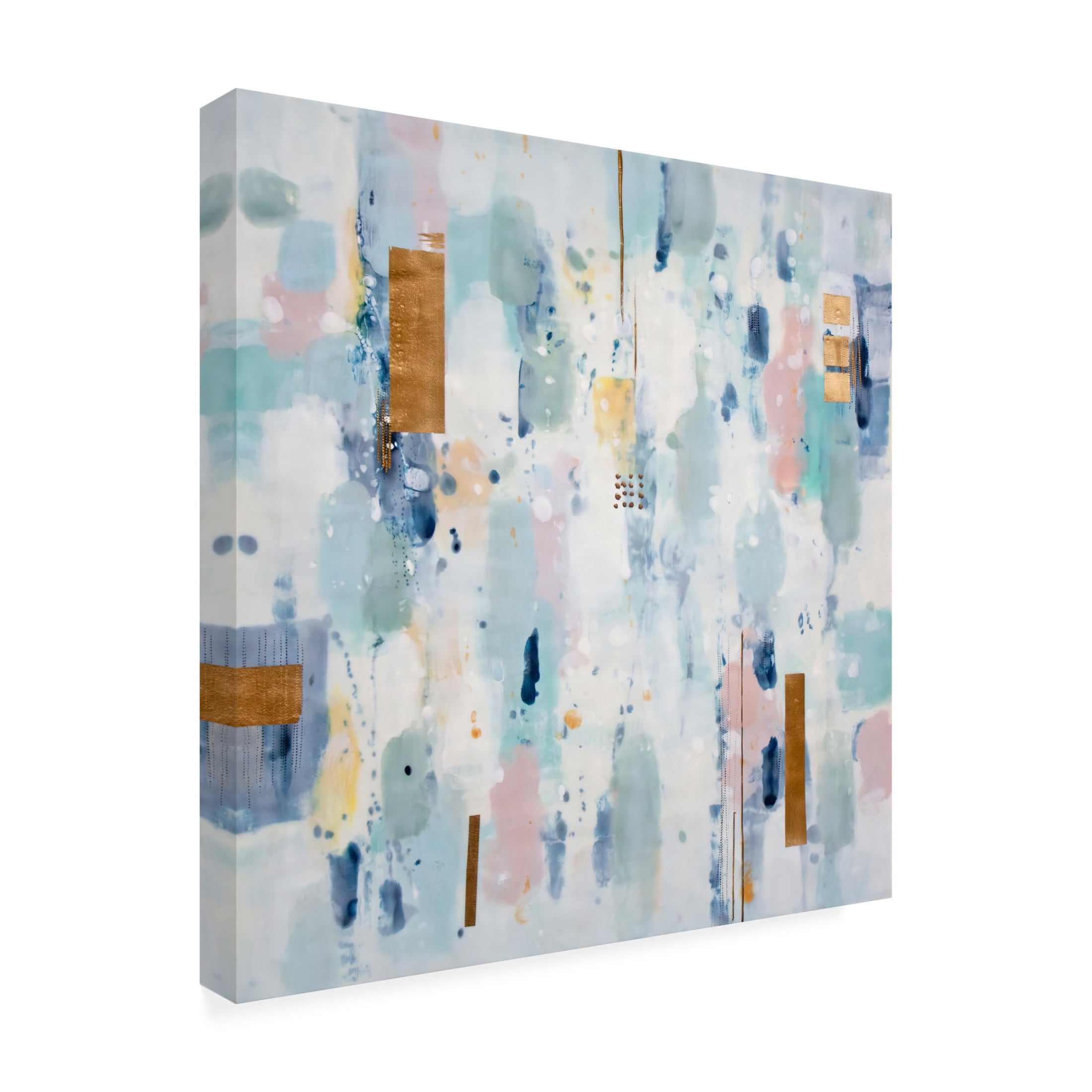 Canvas Wall Art - Sally Hootnick 'Sunset' Wall Art for Living Room, Bedroom, or Office Décor by Trademark Fine Art - 35 x 35 Inches