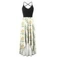 thumbnail image 5 of SMihono Robe d'Été Grande Taille pour Femmes 2023 Robes pour Femmes Été Grande Taille Manches Courtes Ample à Fleurs Longues Robes Robe d'Été Robes Boho, 5 of 5