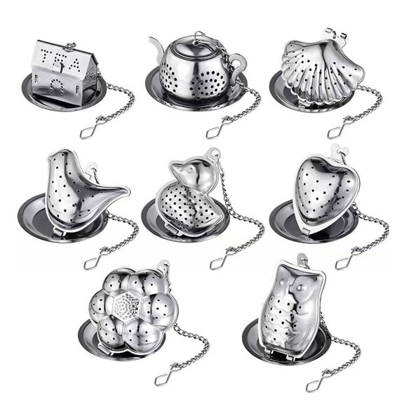 Yammee Teas Strainers Teas Infusers Stainless Steel Texture Suitable for Brewing Teas