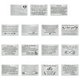 thumbnail image 4 of Valentine's Gift Valentine'S Day Wallet Insert Card Engraved Stainless Steel Metal Cards, 4 of 19