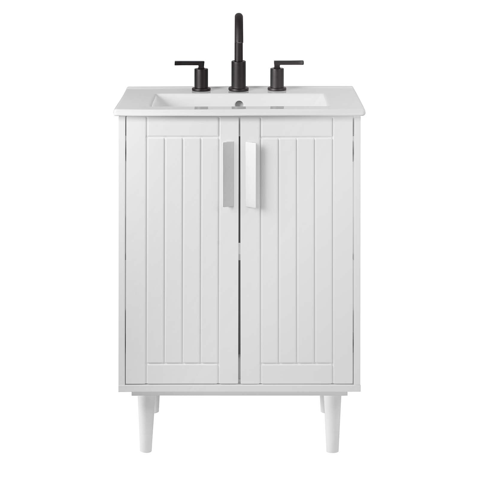 Modway Augusta 24" Bathroom Vanity in White White