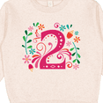thumbnail image 3 of Inktastic 2nd Birthday 2 Year Old Girls Toddler Sweatshirt, 3 of 4