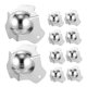 thumbnail image 4 of Raindrops 10Ud Protector De Redonda De Hierro Plata Para Cubrir Bordes Y Evitar Daños En Muebles, 4 of 7
