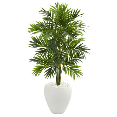 Nearly Natural Indoor/Outdoor 48in Artificial Polyester Palm, Green