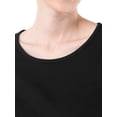 thumbnail image 6 of Fruit of the Loom Women's Beyond Soft Long Sleeve Top & Fleece Bottom Pajama Set, Sizes S-4X, 6 of 13