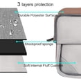 thumbnail image 5 of MOSISO Compatible with MacBook Pro 14 inch Case 2025 2024 2023 2022 2021 M5 M4 M3 M2 M1 A3434 A3112 A3185 A3401 A2918 A2992 A2779 A2442,5in1 Set Laptop Hard Shell Protective Case, 5 of 7