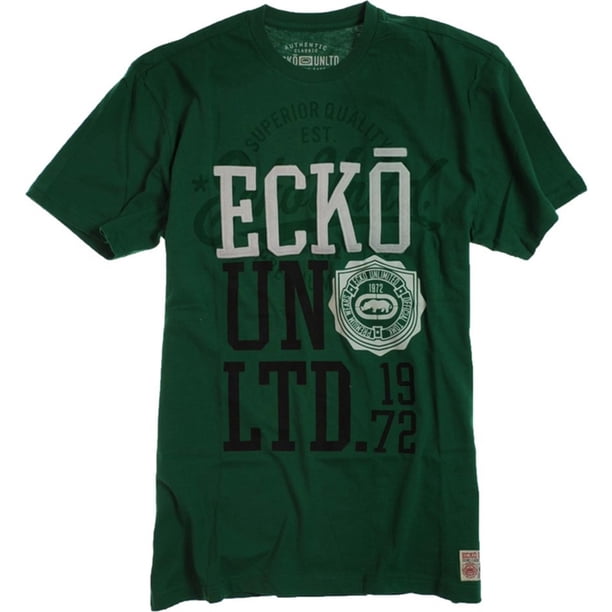 Ecko Unltd. Camiseta gráfica Eu72 para hombre, verde, XXL