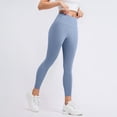 thumbnail image 2 of Bibifish Womens Yoga Pants Capri Yoga Pants High-Waist Slim Fit Hot Yoga Professional Activewear Tummy Control Comfortable Yaga Leggings, 2 of 6