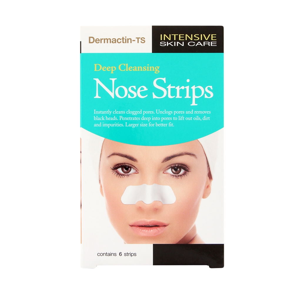 dermactints deep cleansing nose strips