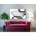 thumbnail image 3 of Epic Graffiti 'Abstract Black and White 21-59' by Irena Orlov, Canvas Wall Art, 54"x40", 3 of 3