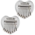 thumbnail image 1 of Symmetry Finger Thumb Piano, 8 Key Exquisite Finger Thumb Piano, Finger Thumb Piano, Mini Thumb Piano, Kalimba 8 Key Exquisite for People of All Ages and Music Lovers 2PCS,Multicolor,H, 1 of 7