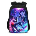 thumbnail image 3 of Figura de anime de Marvel Universos paralelos Spiderman Miles Morales Gwen Stacy Mochila para estudiantes para niños Mochila escolar Regalos de cumpleaños, 3 of 5