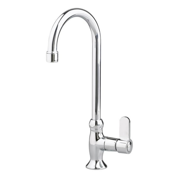 American Standard Heritage Gooseneck Bar Sink Faucet with Metal Lever ...