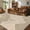 Brown Stripe, variant on Pentantan 5'x7' Area Rugs for Living Room, Machine Washable Modern Stripe Neutral Rug, Non Slip Low Pile Indoor Carpet for Bedroom Dining Room Office, Gray