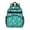 Alien UFO Teal, variant on Alien UFO Pale Green Pattern Backpack for School, Cute School Bag with Adjustable Shoulder Straps and Padded Back, 15.25"x11.5"x5.25"