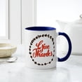 thumbnail image 4 of CafePress - Give Thanks - 11 oz Ceramic Mug - Novelty Coffee Tea Cup, 4 of 4