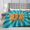 thumbnail image 4 of Wijzvio Subnautica Cats Throw Blanket Soft Fuzzy Fleece Blanket For Couch Bed Living Room Decoration 50"X40", 4 of 9