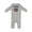 AC-Heather Grey, variant on Future Tow Truck Driver Baby Romper Coveralls