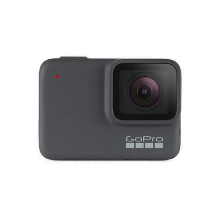 GoPro HERO7 Silver — Waterproof Digital Action Camera with Touch Screen 4K HD Video 10MP Photos (Newest