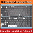thumbnail image 1 of Replacement Keycap Key Cap&Scissor Clip&Hinge For HP OMEN Gaming 16-B 16-C TPN-Q265 Q267 TPN-Q236 Laptop Keyboard KEY & Clips 1 Hinge, 1 of 5