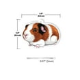 thumbnail image 4 of WIRESTER Set of 2pcs Acrylic Ready to Hang Ornament, Hanging Ornaments for Christmas Tree Holidays Party Home Office Xmas Tree Decoration Gift - Black White Brown Guinea Pig & American Guinea Pig, 4 of 7