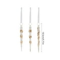 thumbnail image 3 of 3Pcs Christmas Icicle Ornaments for Christmas Tree Decorations, Hanging Acrylic Crystal Christmas Ornaments 5.7" Clear Plastic Icicles for Christmas Tree, Winter Wonderland Decorations Supplies, 3 of 6