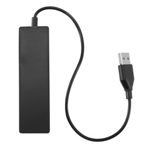 Ultra mince USB Hub 4-port USB 2.0 Hub noir