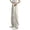 White-d, variant on Girls Casual Straight Leg Pants Summer Plaid Blend Long Trousers For Daily Wear