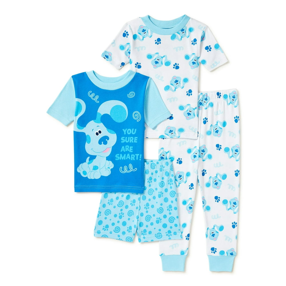 Blue's Clues Blue's Clues Toddler Boy Cotton Knit Pajamas, 2Piece